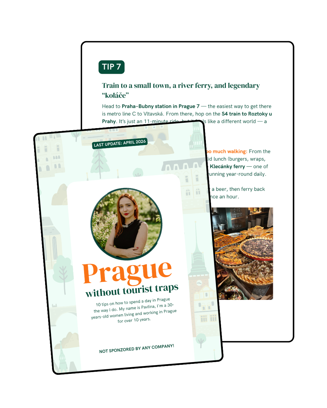 Prague Without Tourist Traps e-book preview
